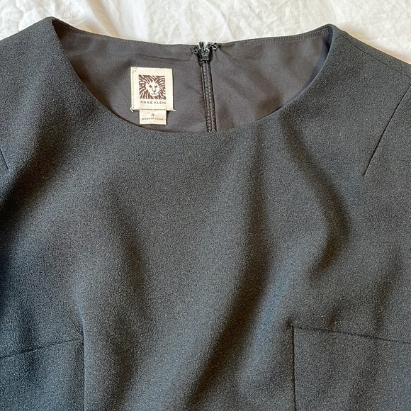Anne Klein Black Fitted Dress - Picture 2 of 3